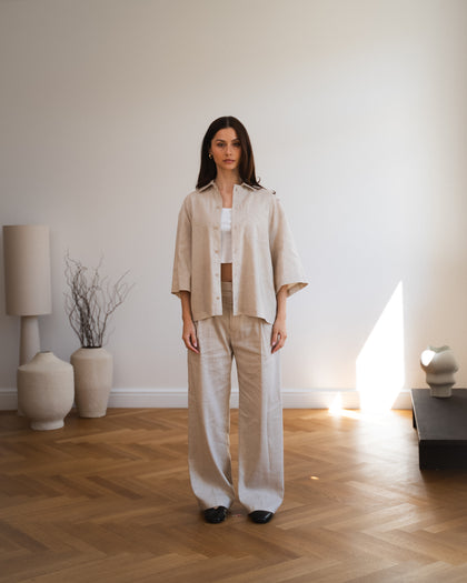 551 - Cropped Boxy Short Sleeve Shirt - 2 - 126014 - 1700