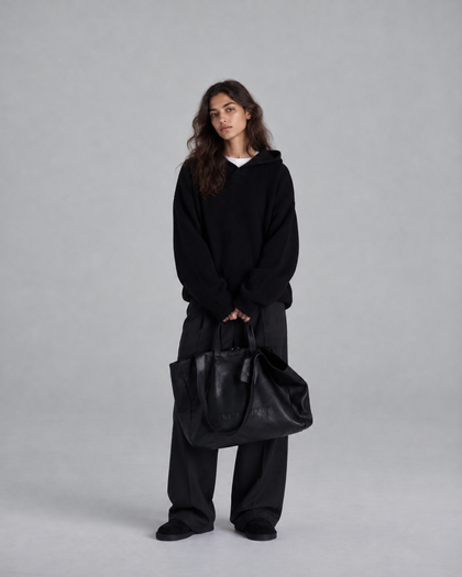 501 - Leather Shopper Bag - 180099 - 1000