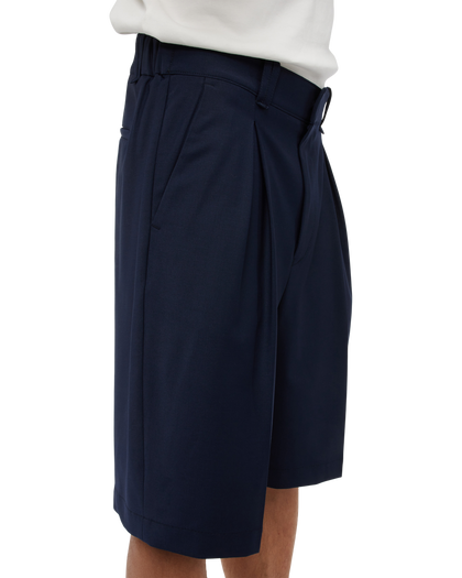 900 - Box Pleated Wide Leg Shorts - 1 - 190001 - 3100