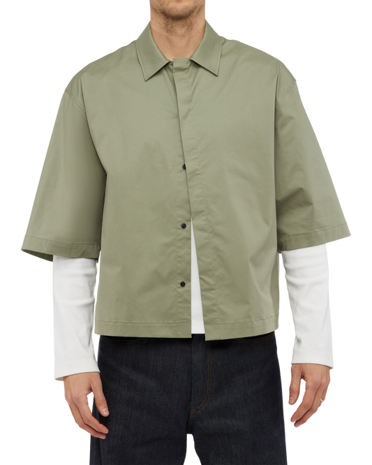 551 - Cropped Boxy Short Sleeve Shirt - 1 - 122097 - 2604