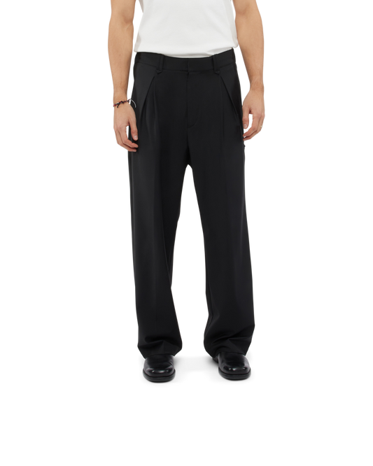 806 - Box Pleated Wide Leg Pants - 1 - 190001 - 1000