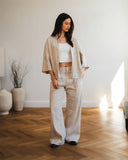 809 - Flowy Wide Leg Pants - 126014 - 1700